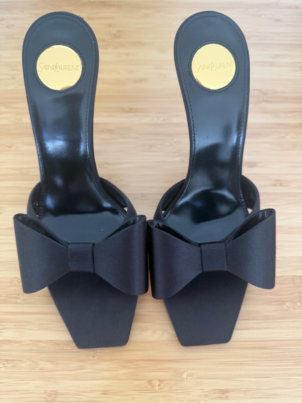 New SAINT LAURENT Tuxedo Sandal Size 36.5 - Box Included RRP $1,050 - Picture 2 of 7